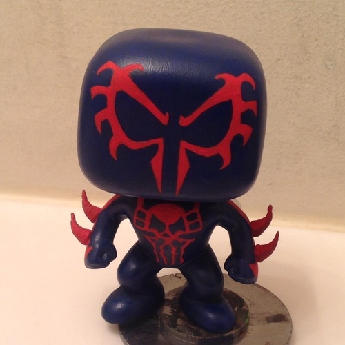 Spiderman 2099 Funko Bobblehead UPGRADE 3D Print 122085