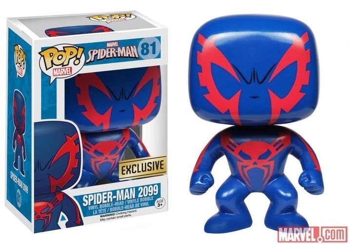 Spiderman 2099 Funko Bobblehead UPGRADE 3D Print 122090