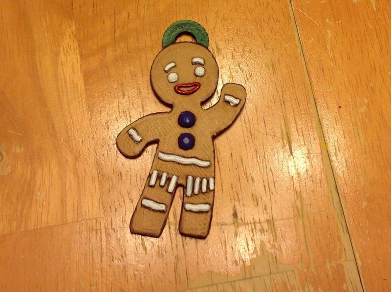 Gingerbread Man Ornament