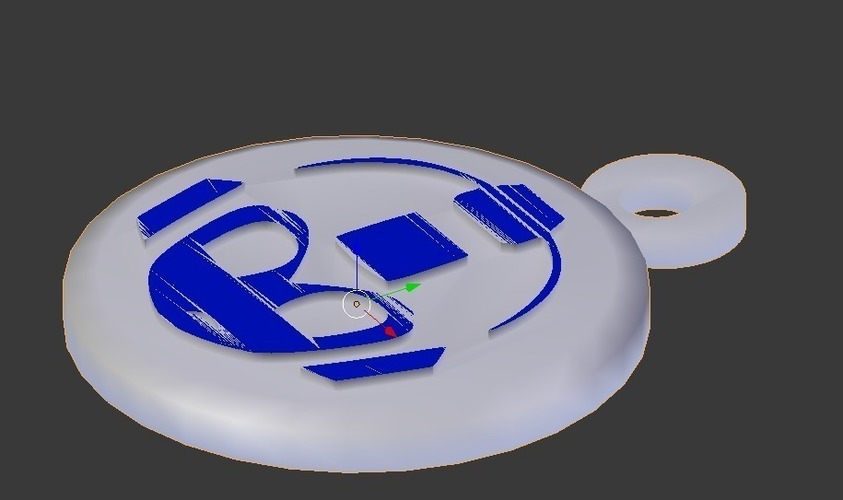 Keychain Megaman 3D Print 122115