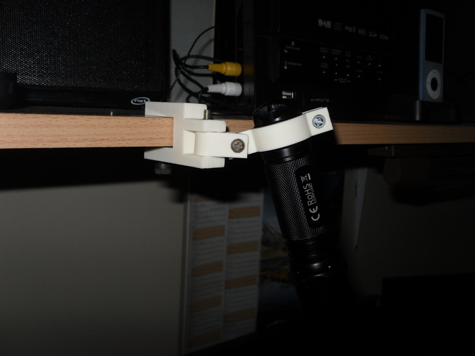 Adjustable torch clamp 3D Print 122131