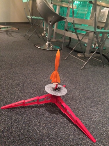 Launchable Rocket 300 ft Altitude 3D Print 122236