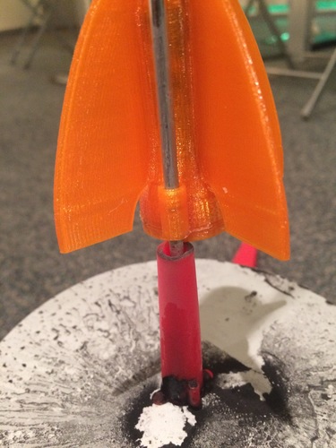 Launchable Rocket 300 ft Altitude 3D Print 122237