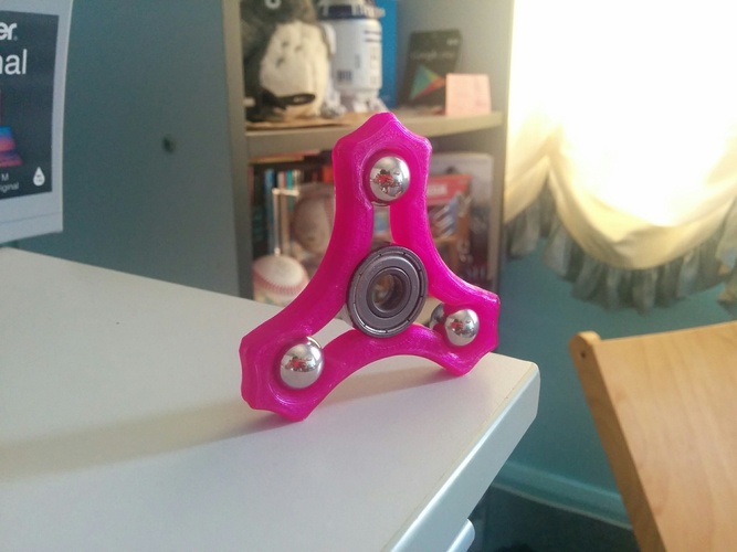 crown spinner - trispinner 3D Print 122278