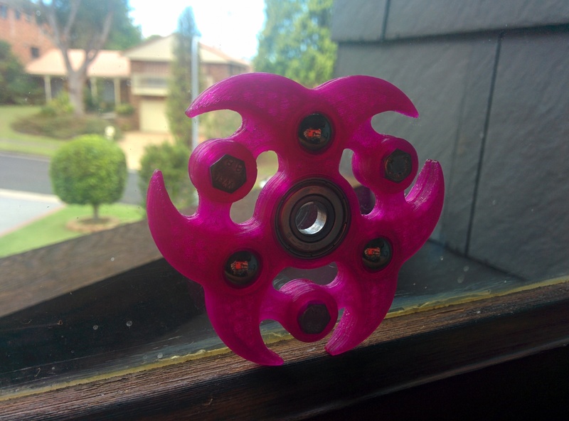 Bio-hazard trispinner