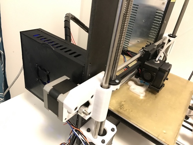 Prusa i3 Replicape enclosure 3D Print 122326