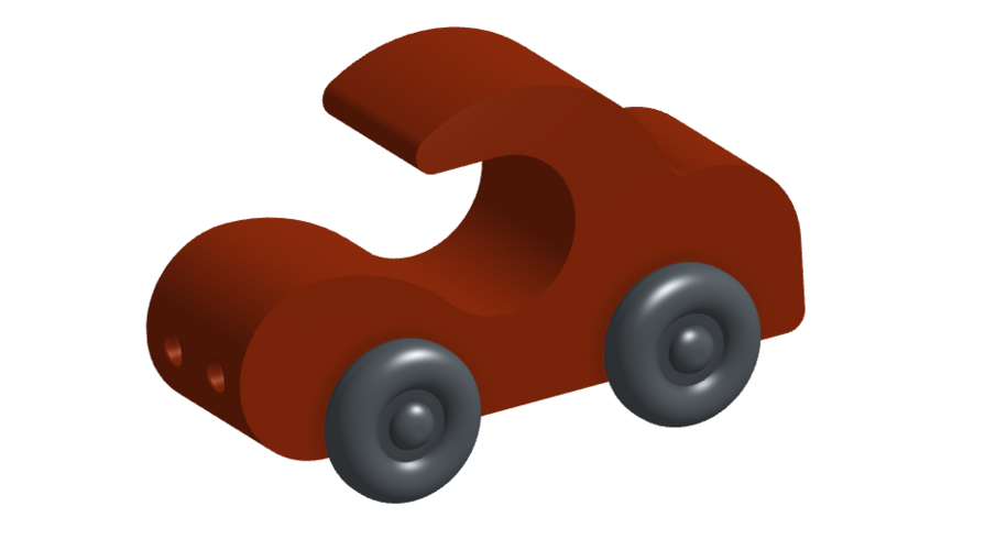 Toy Car 3D Print 122329