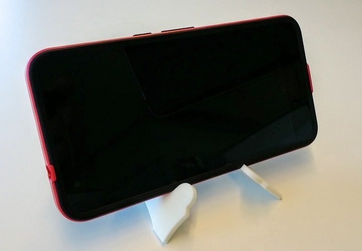 Stable Jointed Phone Stand 3D Print 122345