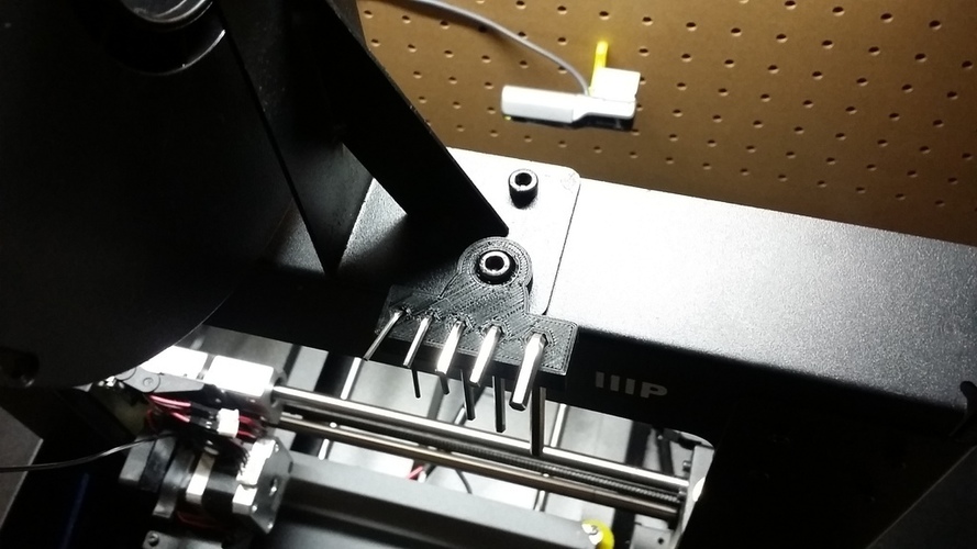 Bolt-on Allen Wrench Holder for Wanhao Duplicator I3 (Maker Sele 3D Print 122353