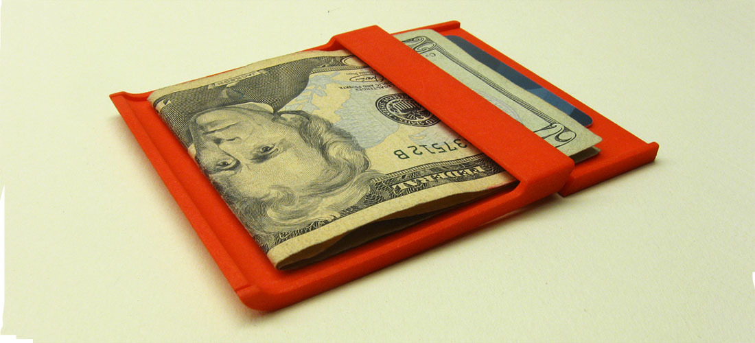 Akio: a wallet/clip 3D Print 12238