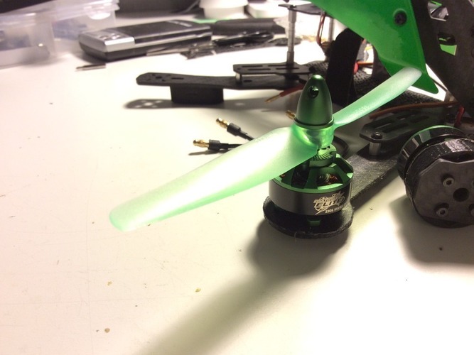 Arms for Tarot TL250H suitable for 6 inch props and 23XX motors 3D Print 122434