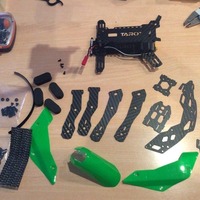 Arms for Tarot TL250H suitable for 6 inch props and 23XX motors - Thumbnail 6