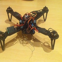 Legs for quadcopter frame + ZMR RCX 1804 motors + WS2812B leds - Thumbnail 7