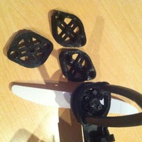 Legs for quadcopter frame + ZMR RCX 1804 motors + WS2812B leds - Thumbnail 10