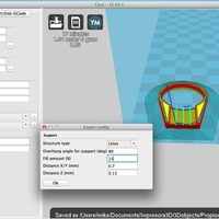 Filament holder for p3steel with bearings - Thumbnail 6