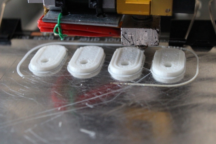 Heatbet nut holder 3D Print 122543