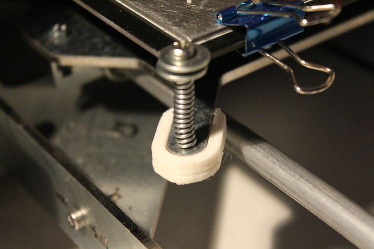 Heatbet nut holder 3D Print 122547