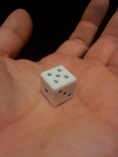 Magnet dice 3D Print 122590