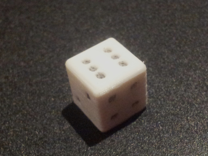 Magnet dice 3D Print 122593