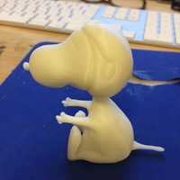 Small Snoopy Flying Ace 3D Printing 122653
