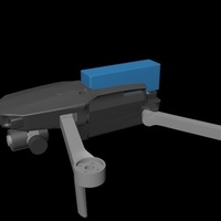 Foldable drone frame (Mavic look like, body & head alternative)  - Thumbnail 4