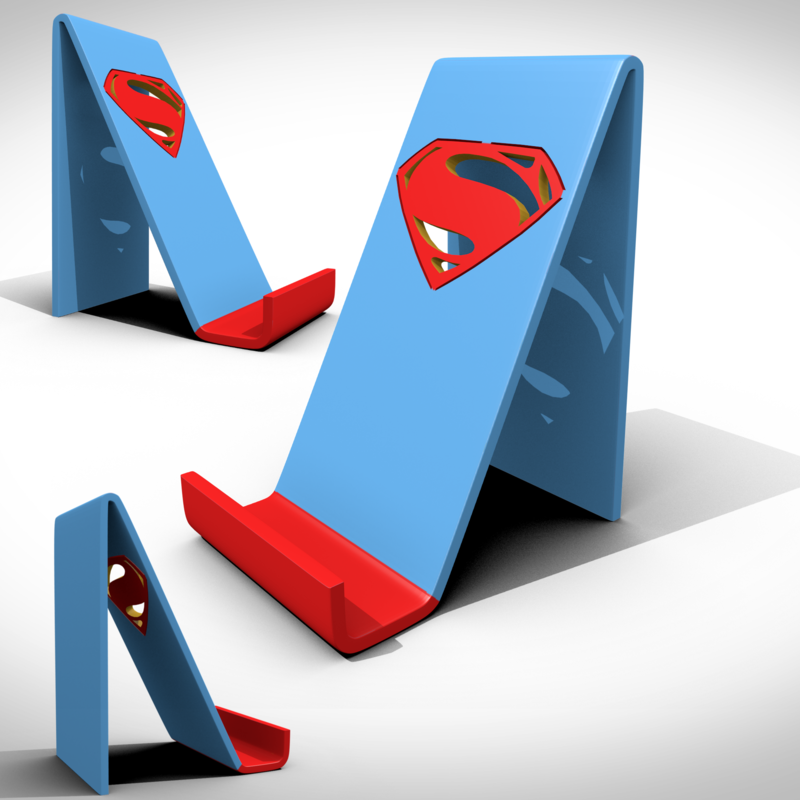 Superman support smartphone