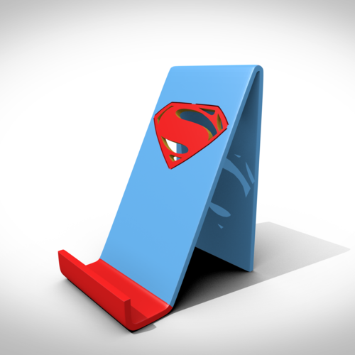 Superman support smartphone 3D Print 122744