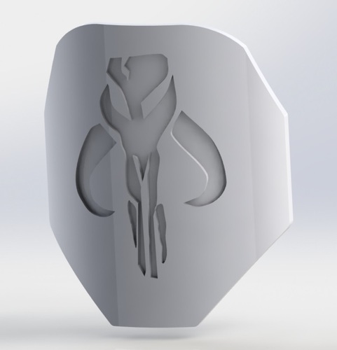 Mandalorian shoulder pad 3D Print 122757