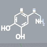 Happiness Molecule Pendant - Thumbnail 1