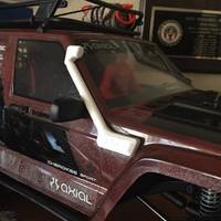 Small SCX-10.2 Snorkel for Cherokee Body 3D Printing 122830