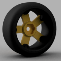 "Split Slick" - R/C Drift Wheel Kit - Thumbnail 2