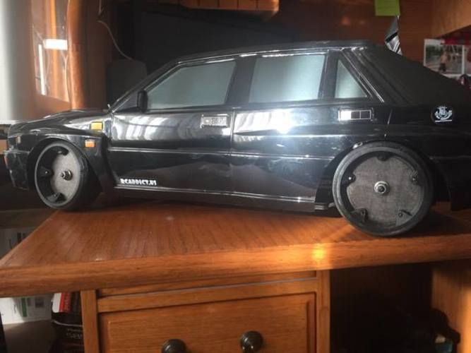 "Split Slick" - R/C Drift Wheel Kit 3D Print 122835