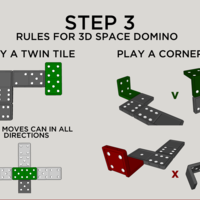 3D domino for in space - Thumbnail 3
