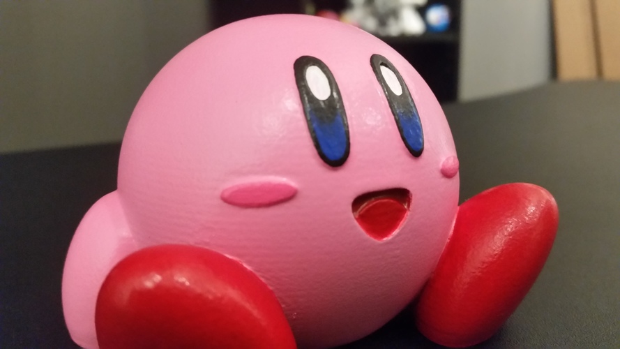 Kirby - Easy to Print 3D Print 122873