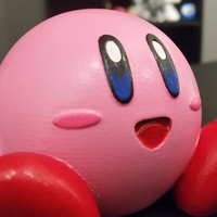 Small Kirby - Easy to Print 3D Printing 122873