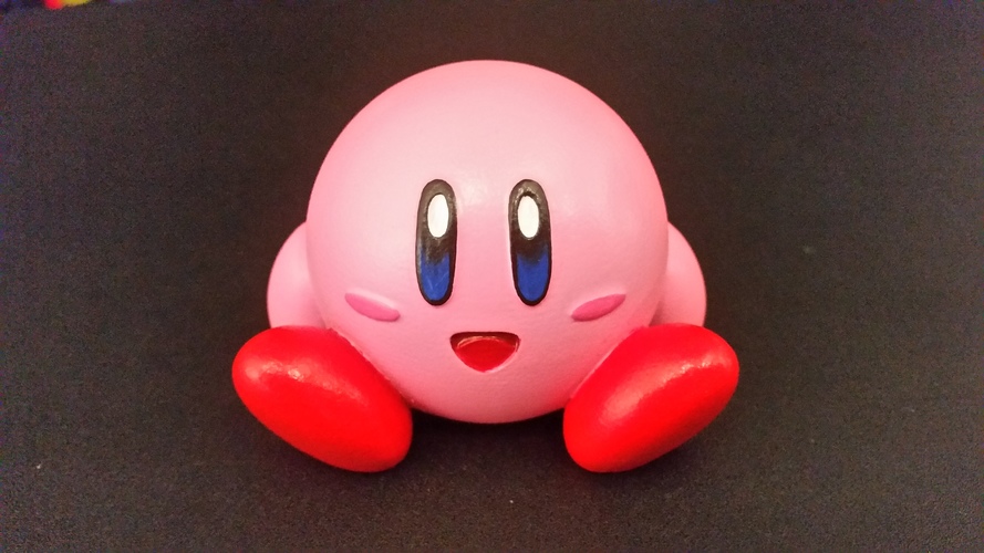 Kirby - Easy to Print 3D Print 122874