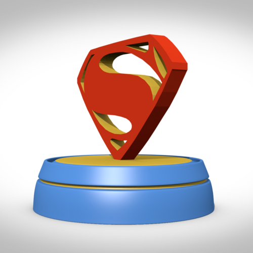 Superman symbole 3D Print 122899