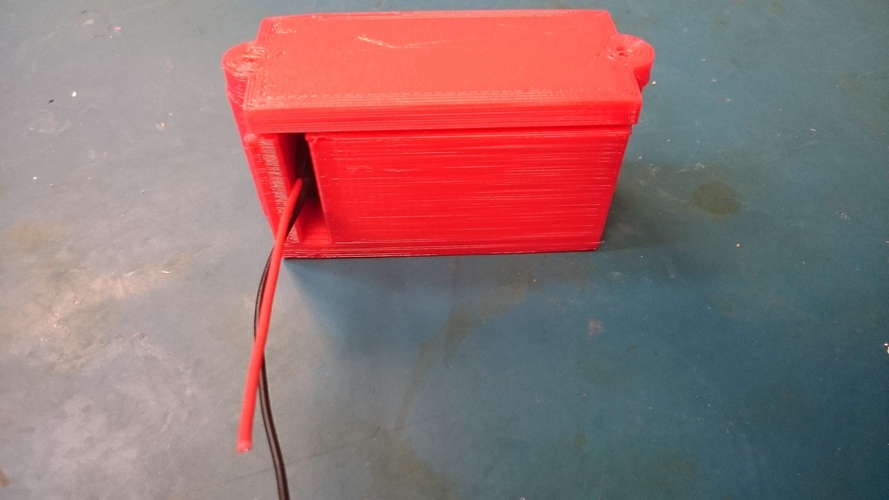 9V Battery Holder 3D Print 122908