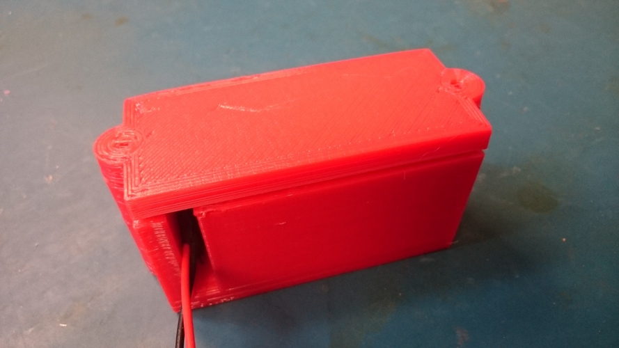 9V Battery Holder 3D Print 122914