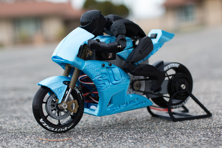 2016 Suzuki GSX-RR MotoGP RC Motorcycle 3D Print 122975