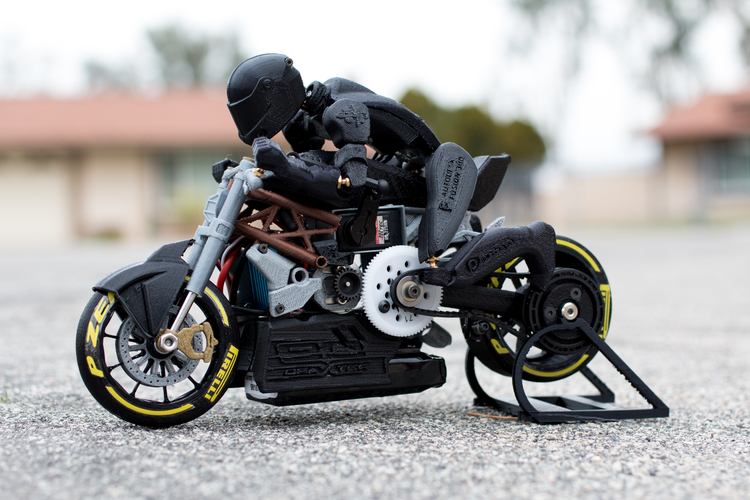 2016 Ducati Draxter Concept Drag Bike RC 3D Print 122991