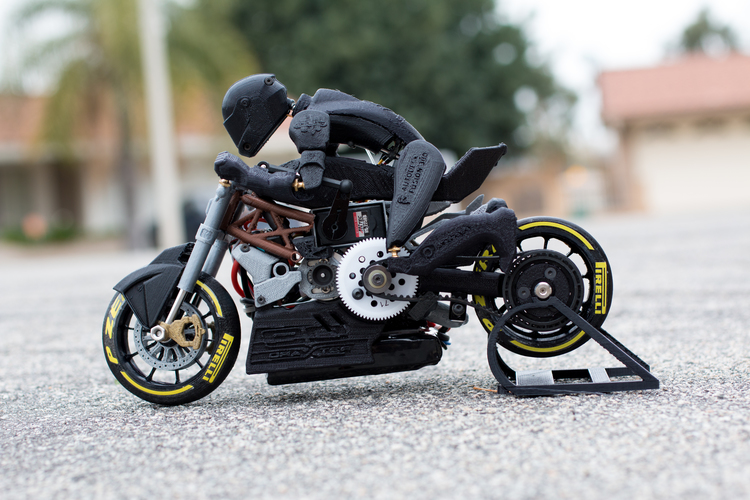 2016 Ducati Draxter Concept Drag Bike RC 3D Print 122992