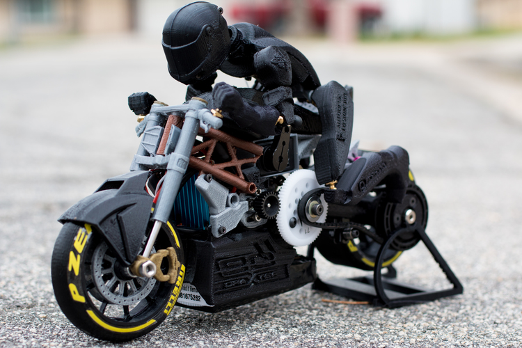 2016 Ducati Draxter Concept Drag Bike RC 3D Print 122993