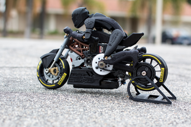 2016 Ducati Draxter Concept Drag Bike RC 3D Print 122994