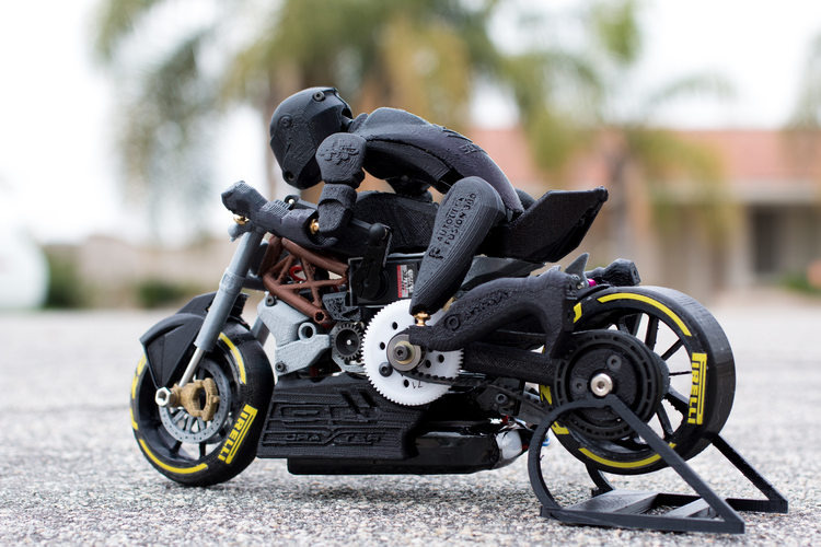 2016 Ducati Draxter Concept Drag Bike RC 3D Print 122995