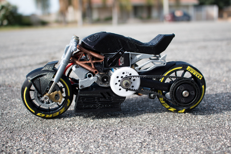 2016 Ducati Draxter Concept Drag Bike RC 3D Print 123000