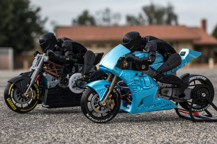 2016 Ducati Draxter Concept Drag Bike RC 3D Print 123005