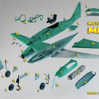 Messerschmitt Me 262 Model - Thumbnail 2