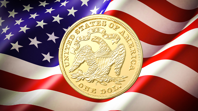 1870 S Seated Liberty Dollar US Coin