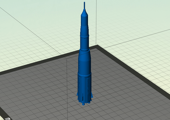 Space Missile 3D Print 123205